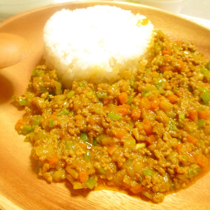 野菜たっぷり☆ベジキーマカレー